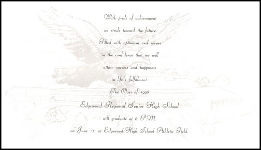 Ceremony Invitation